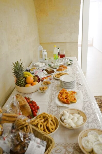 colazione residence matera in e out