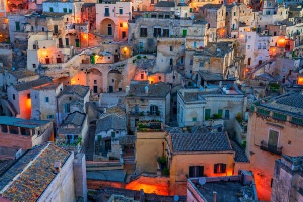 matera di notte